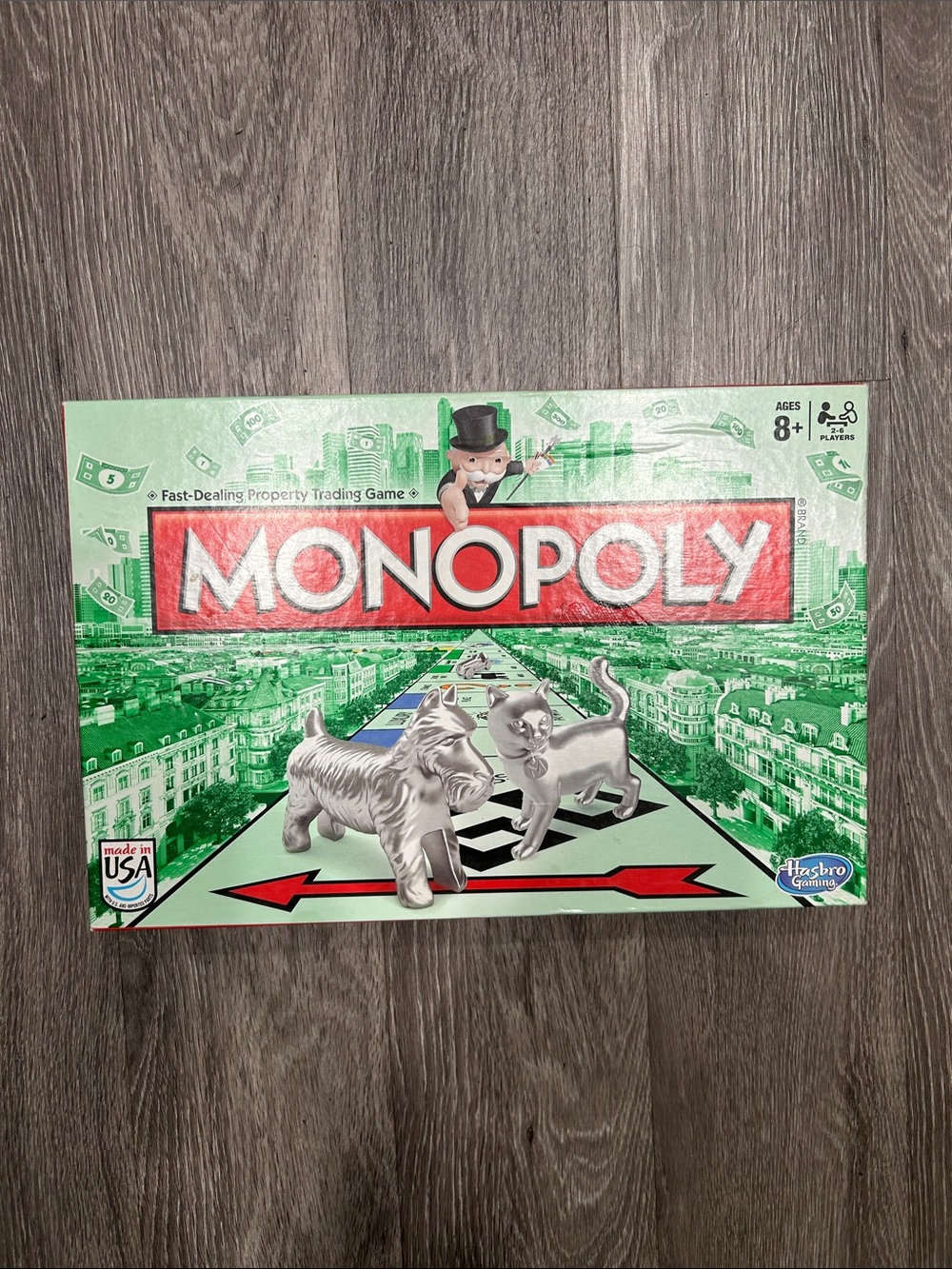 Hasbro Monopoly Board Game - Green Edition